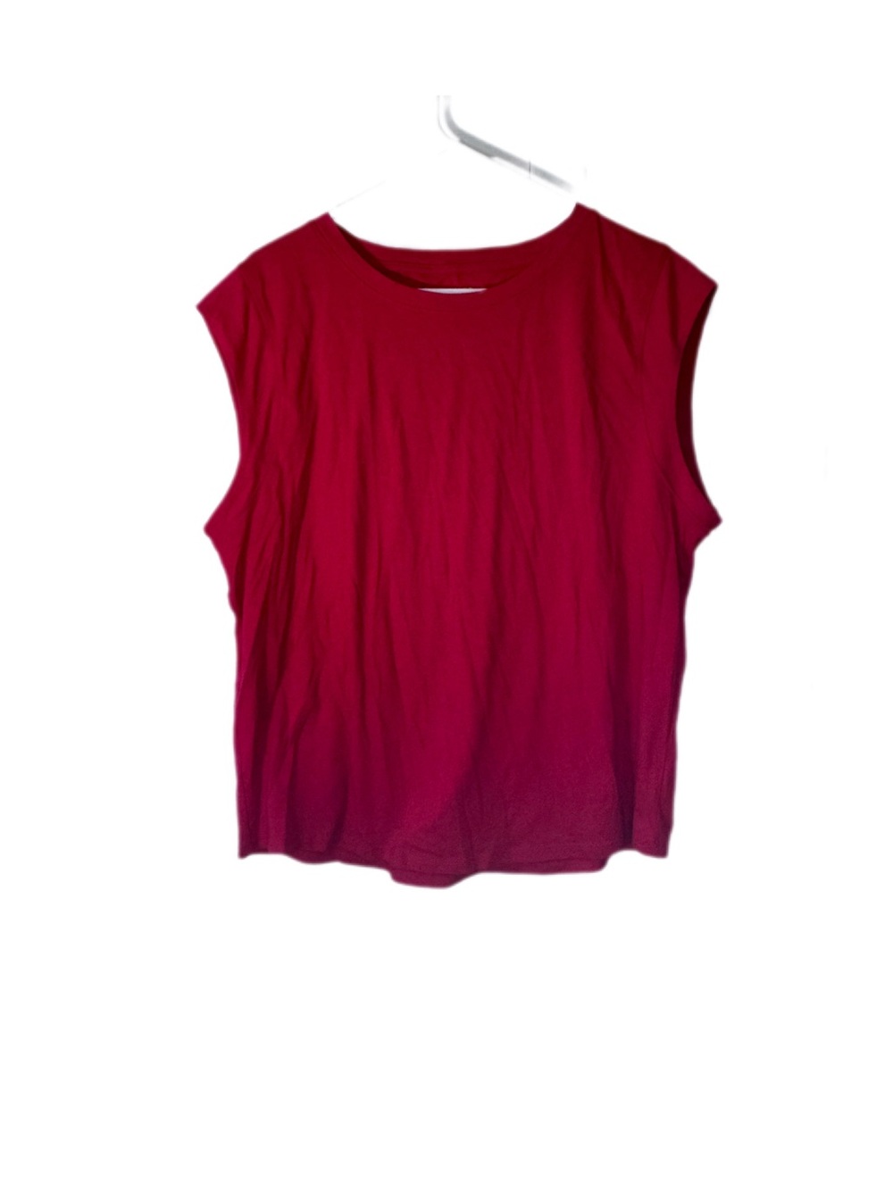Talbots Sleeveless Crewneck Tank - Red